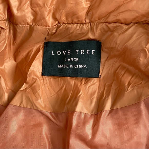 NWOT Love Tree Puffer Jacket - Picture 6 of 8
